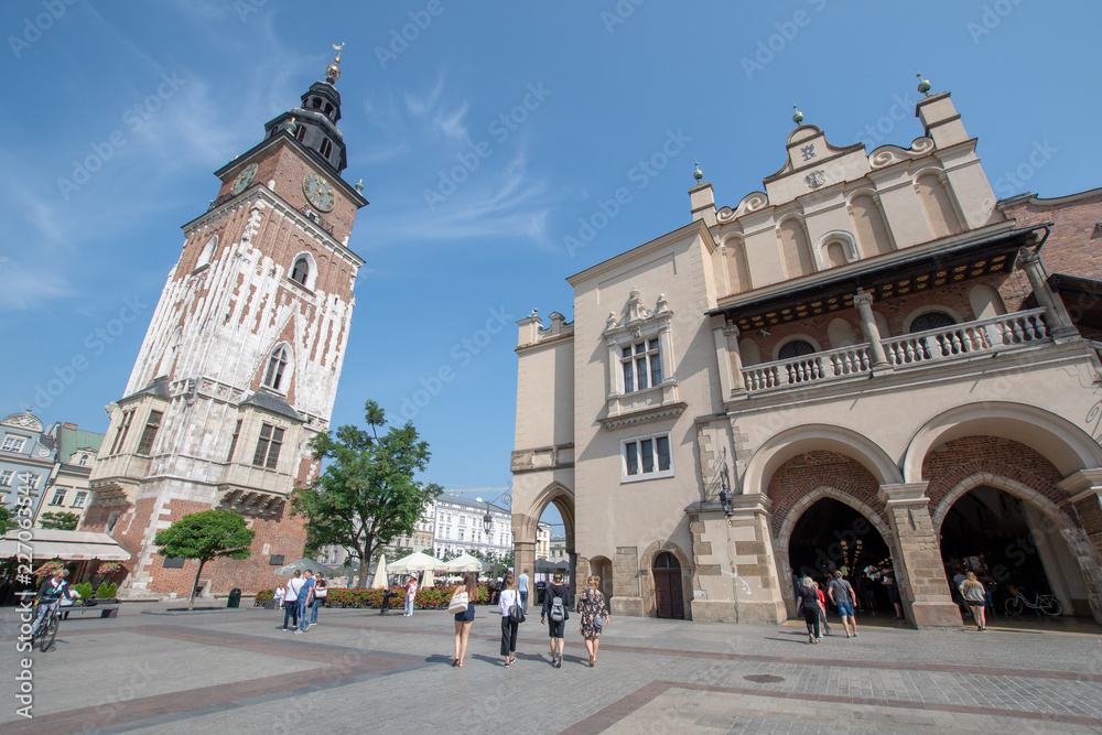 Poland Kraków old town World Heritage