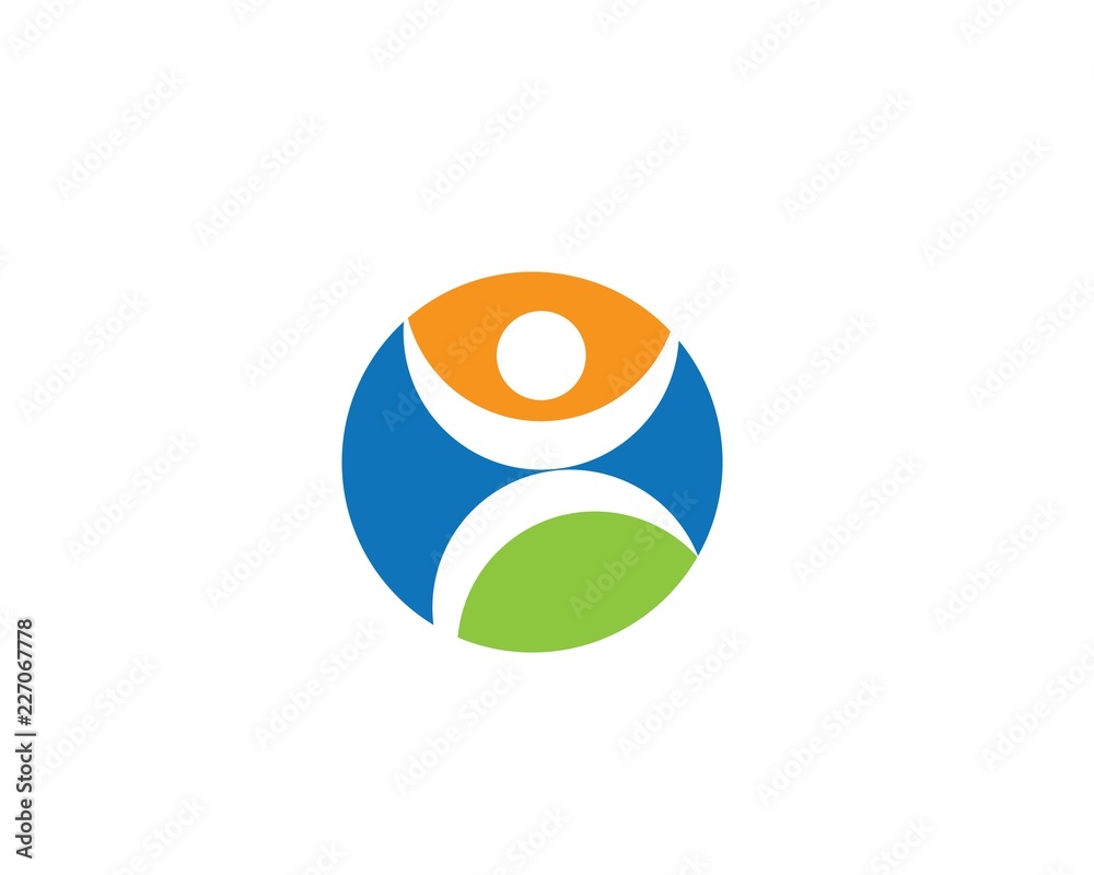 Healthy Life Logo template