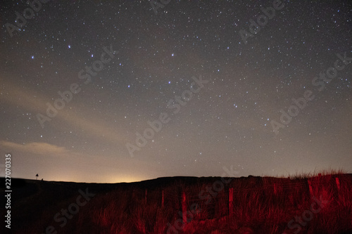 Stars in the sky in Ireland photo