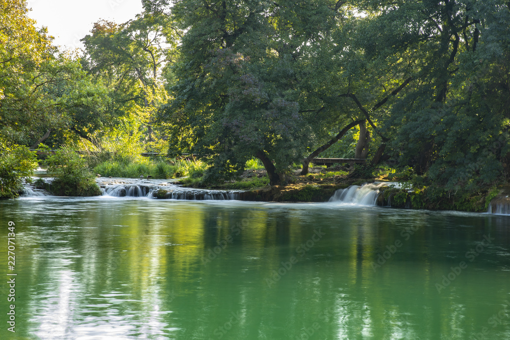 National Park Krka near Šibenik in Croatia National Park Krka near Šibenik in Croatia