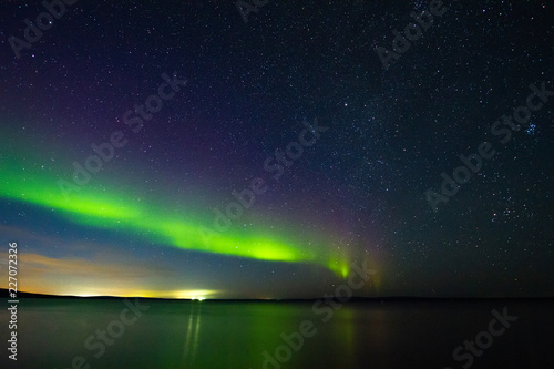 Polar lights, Aurora Borealis, Northern Lights © Andrei Pozharskiy