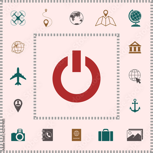 Power button icon