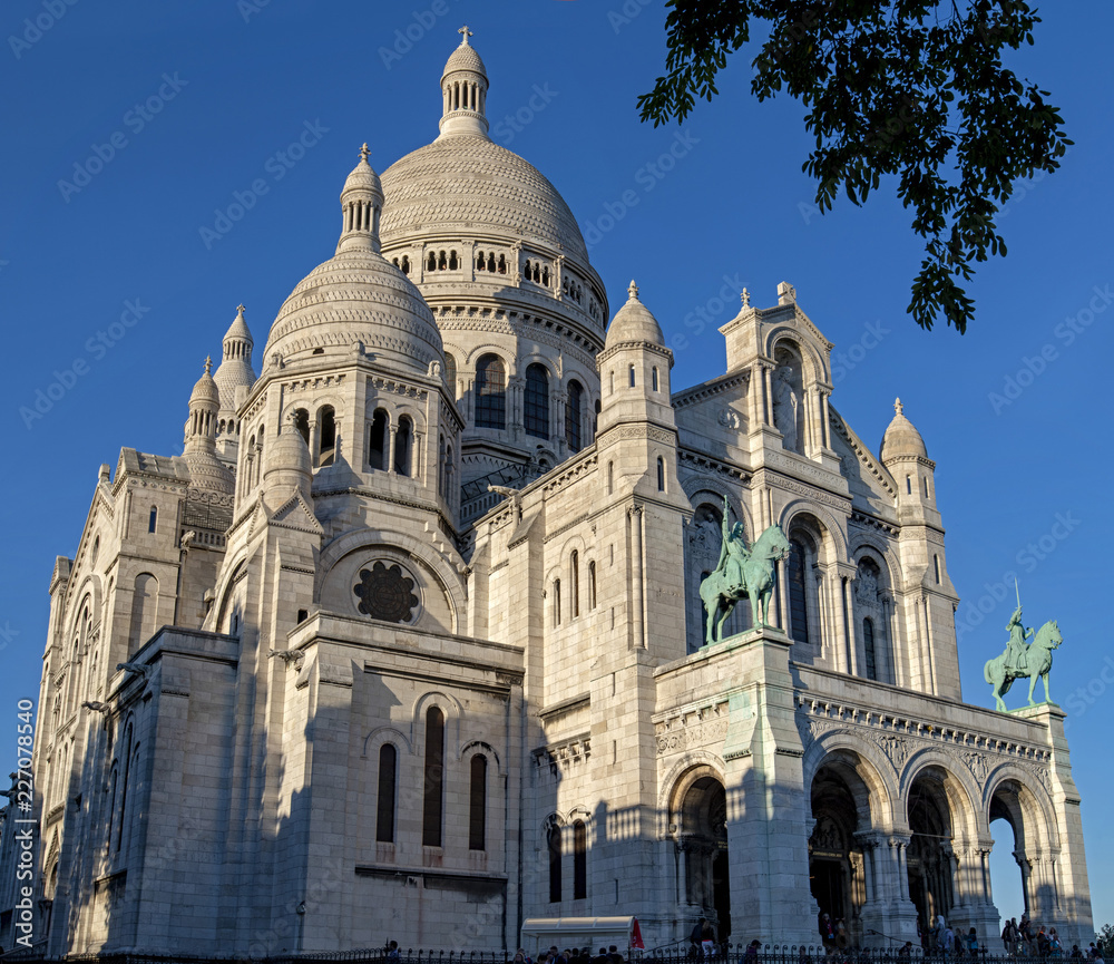 Montmartre sacre coeur basilica, Paris, France