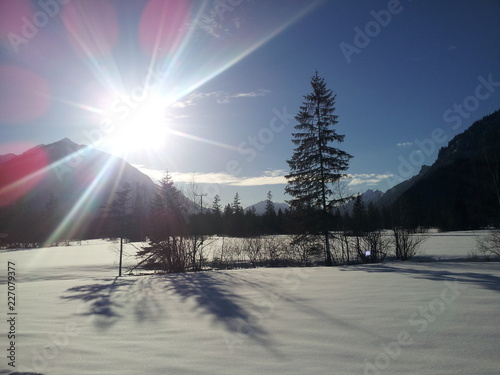 Ettal, Bayern, Oberbayern, Winter, magic moments