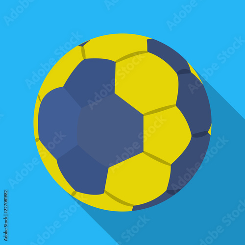Vector illustration of sport and ball symbol. Set of sport and athletic stock symbol for web.