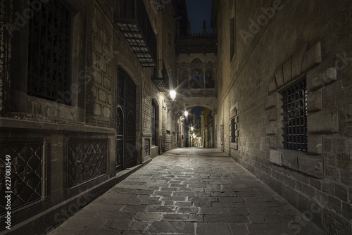 Bisbe Street of Barcelona © Darrical
