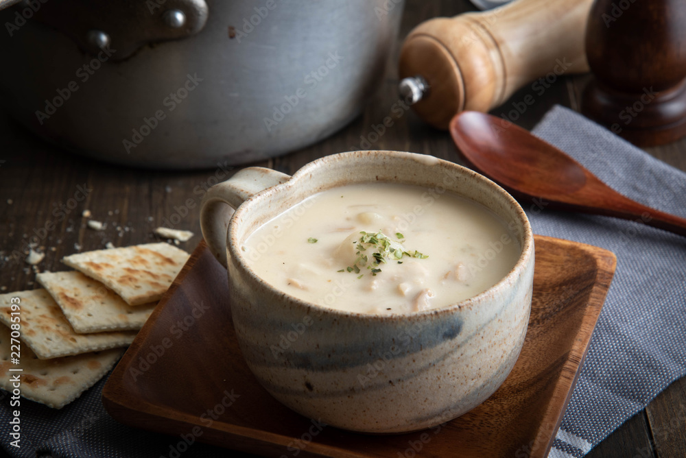 clam chowder image