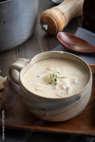 Plakat w ramie clam chowder image