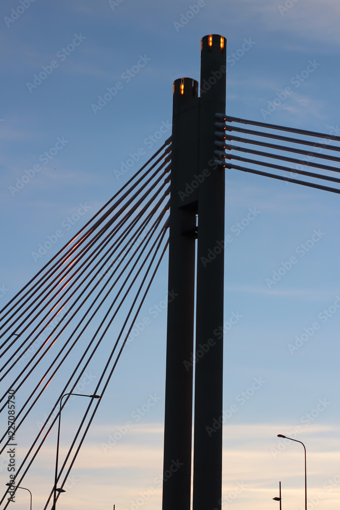 Obraz premium Bridge in the sky