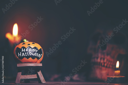 Halloween night background ...