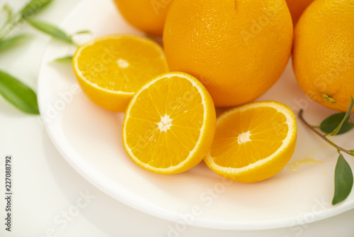 Healthy fruits  many orange fruits background