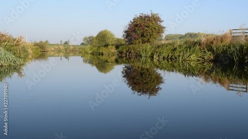 Tranquil HD Footage of The River Dearne Between Adwick Upon Dearne and Harlington photo