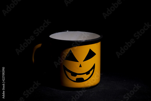 Halloween object concept, o...