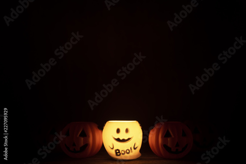 Halloween concept backgroun...