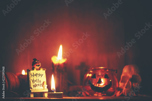 Halloween concept backgroun...