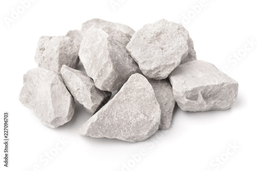Crushed marble stones