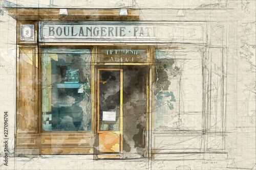 French boulangerie