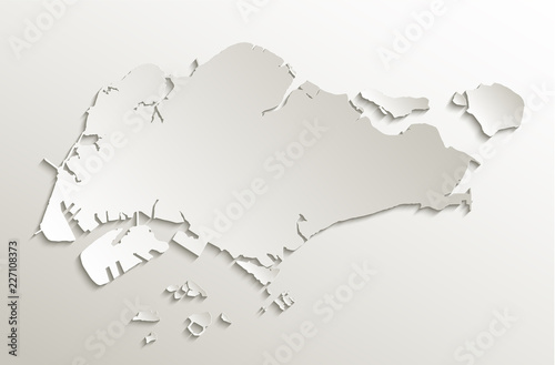 Singapore map blackboard chalkboard vector