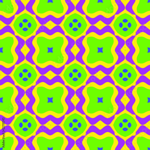 Seamless background pattern with a variety of multicolored lines.