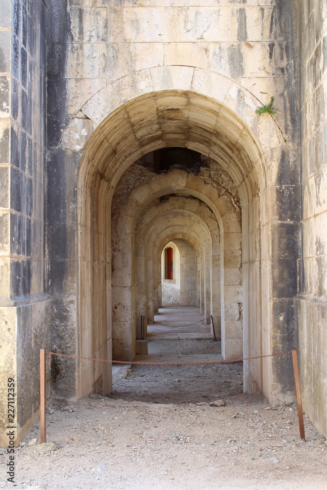 intérieur du château de Sant Ferran à Figueres Espagne
