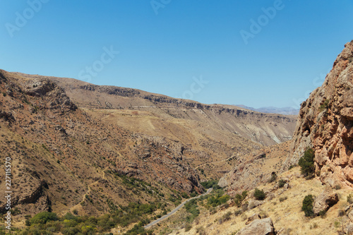 road in mountains