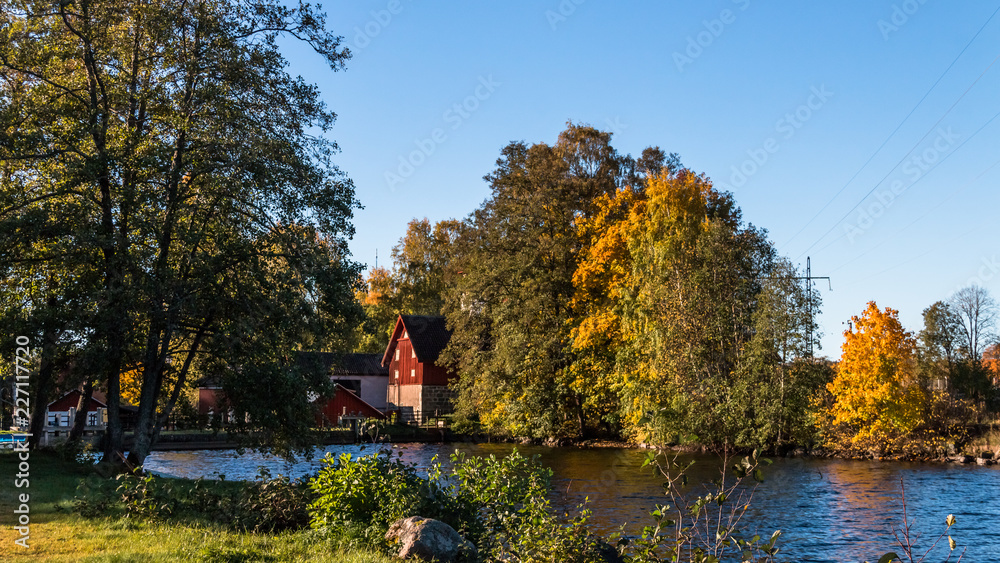 Herbstimpression aus Schweden