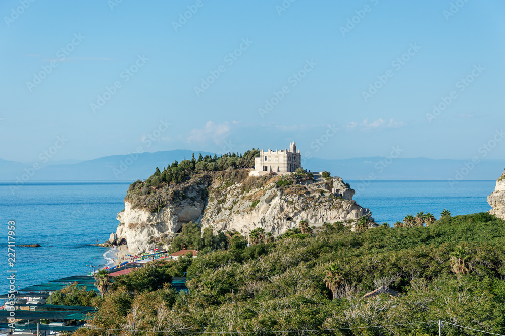 Santa Maria dell’Isola di Tropea in Calabria Italy