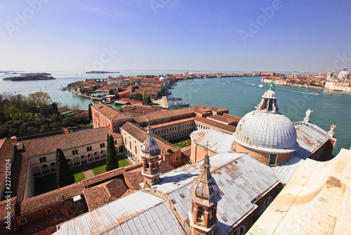 Views from the roof of the Cathedral of San Giorgio Maggiore, Venice