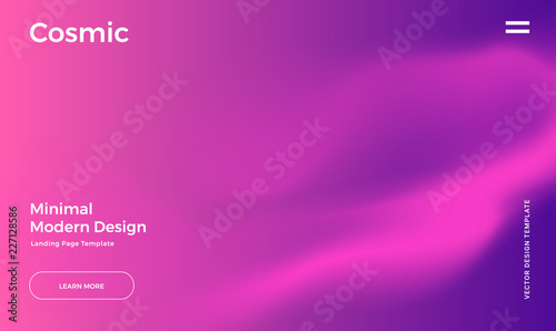 Vibrant gradient background