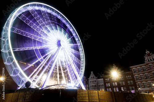 ferris wheel at night © Rudi