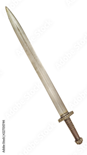 Medieval sword isolated