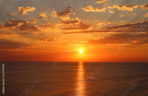 sunset over the sea © Наталья Мороз