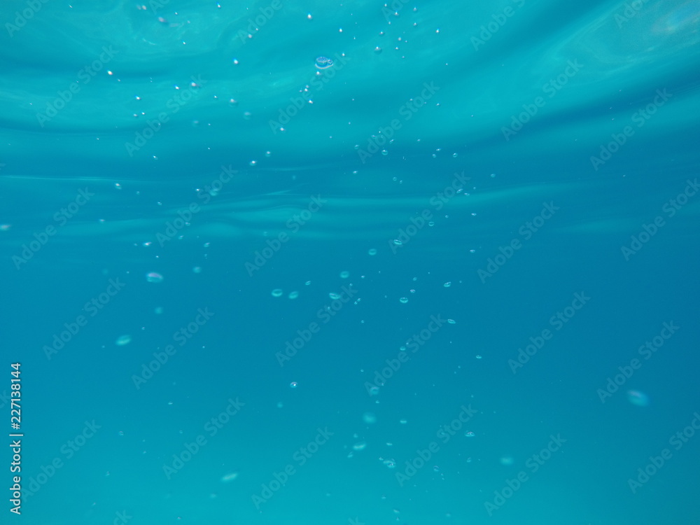 Naklejka premium underwater