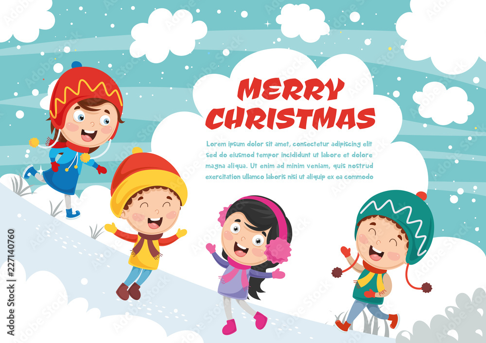 Vector Illustration Of Christmas Vector Illustration Of Christmas
