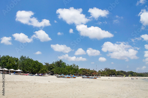 Jimbaran beach in bali Indonesia