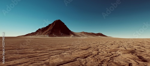 Extremely detailed and realistic high resolution 3d illustration of an earth like planet. 