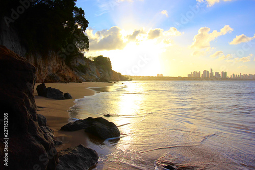 View of João Pessoa skyline from Ponta de Seixas