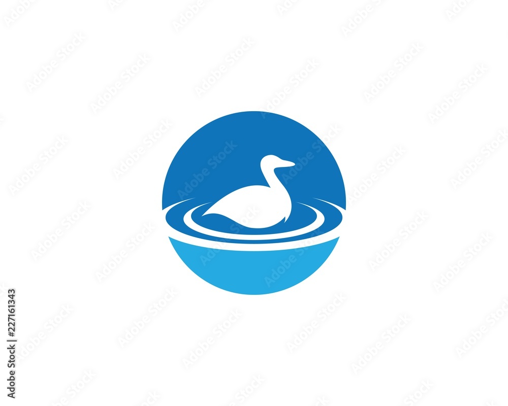 Duck logo illustration