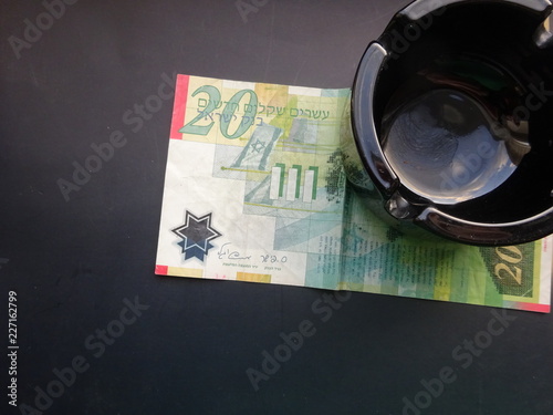 Money of Israel - 20 (twenty) new shekels bill