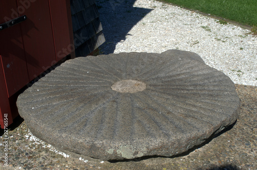 Old Millstone, used for making grain.