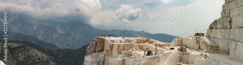 Marble quarry in Carrara photo