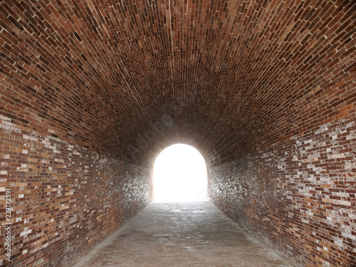 Принти на полотні Light at the end of the tunnel