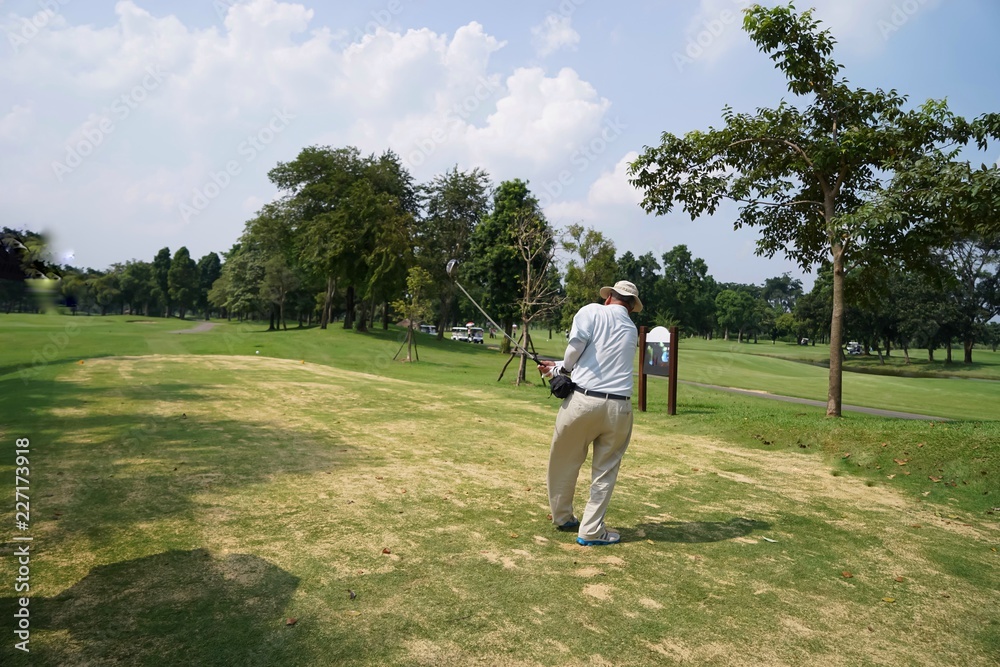Golf is a sport that can be played until age. Golf is a sport that can be played until age.