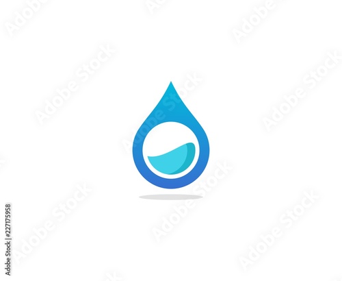 Water drop logo