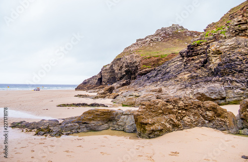 St Agnes Beach in Cornwall - a surfers paradise in England