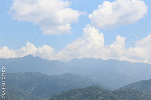 view of mountains