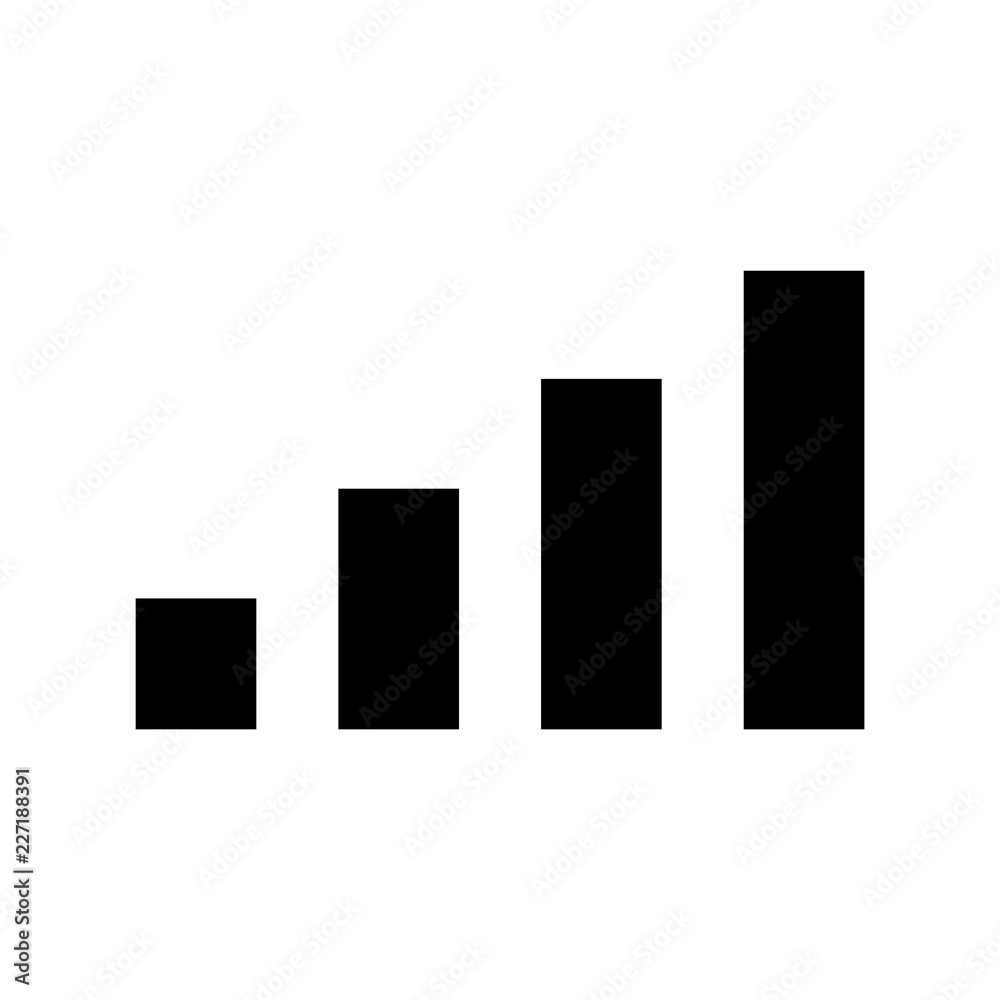 volume bar icon, chart, graphic volume bar icon, chart, graphic
