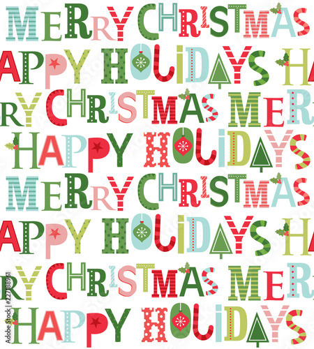 merry christmas pattern design