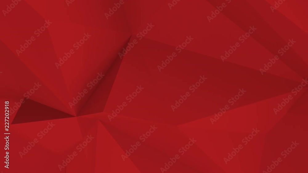 Red abstract looping animation backround