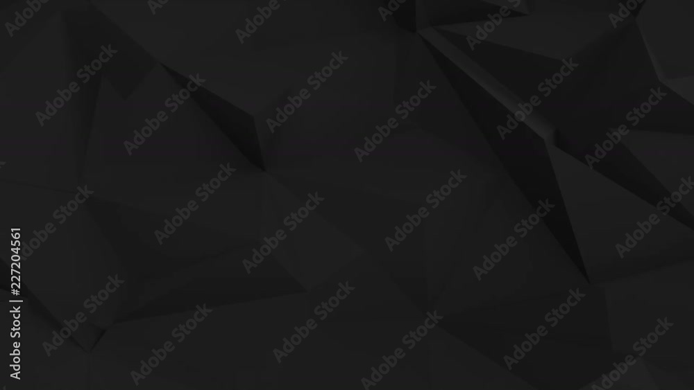 Black abstract looping animation backround